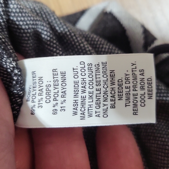 BLACK SAKS FIFTH AVE Black White Foral Long Sheath Midi Dress - Picture 9 of 10